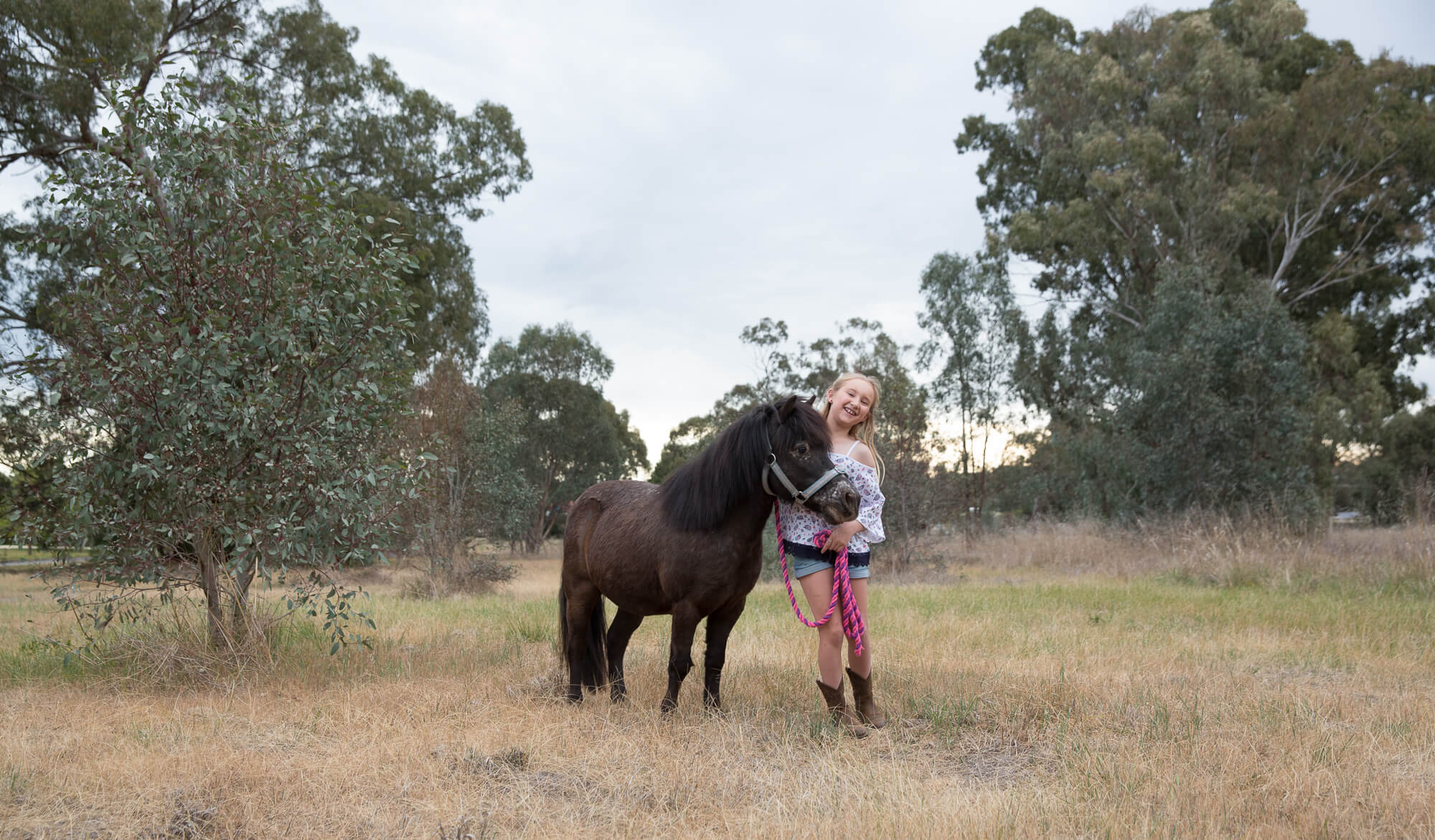 Ruby and Flicka-Kids Photography